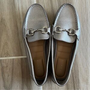 Kelly & Katie Metallic Loafers